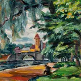 Eduard Kutsar, Tartu kivisild, 1920 - 1930ndad, Õli, lõuend