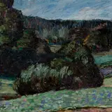 Konrad Mägi, Norra maastik, 1908 - 1910, Õli, paber