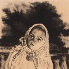 Eduard Wiiralt, Virve, 1943, Kuivnõel