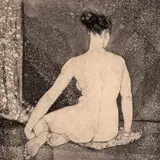 Aino Bach, Akt, 1958, Akvatinta