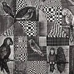 Henno Arrak, Zookaupluses, 1966, Linoollõige