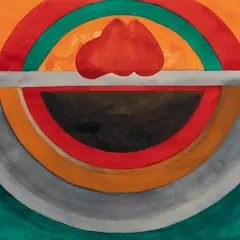 Enno Ootsing, Loojak, 1966, Akvarell