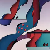 René Kari, Kompositsioon XVI, 1991, Õli, masoniit