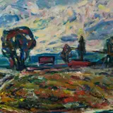 Ülo Teder, Kevad, 1998, Õli, masoniit