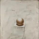 Valeri Vinogradov, Elementaarvormid. Kera, 2000, Õli, lõuend