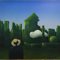 Toomas Vint, Vaade rohelisele, 1998 - 2000, Õli, lõuend