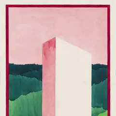 Sirje Runge, Maja metsas, 1972, Akvarell