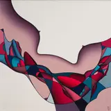 René Kari, K 10, 1996, Õli, masoniit