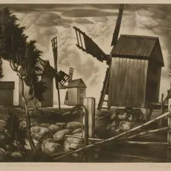 Günther Reindorff, Õhtu Vormsi saarel, 1943, Metsotinto
