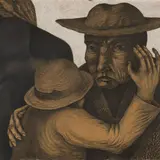 Jüri Arrak, Skulptuuri puudutus, 1977, Süsi, kartong