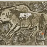 Renaldo Veeber, Kompositsioon, 1992, Söövitus