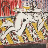 Marko Mäetamm, Akt, 1991, Segatehnika, paber