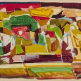 Aleksander Vardi, Kavand, 1967, Tempera, paber