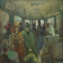 Gustav Mägi, Trammis, 1950ndad, Õli, masoniit
