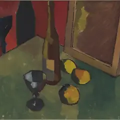 Eugeni Noormägi, Natüürmort, 1940 - 1950ndad, Õli, lõuend