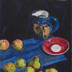 Valerian Loik, Natüürmort, 1970, Õli, lõuend