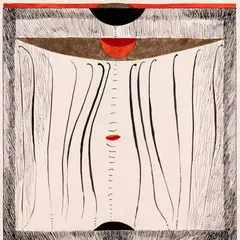 Mare Vint, Peegeldused V, 1966, Tušš, akvarell