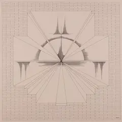 Tehniline maastik by Siim-Tanel Annus, 1979, Tušš, paber, sold May 2021