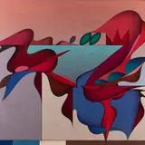 René Kari, Veekandja, 1986, Õli, masoniit