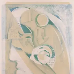 Indrek Hirv, Sisekosmos, 1987, Litograafia