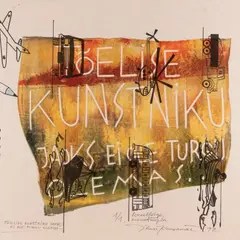 Ilmar Kruusamäe, Tõelise kunstniku jaoks ei ole turgu olemas, 1992, Linoollõige, monotüüpia