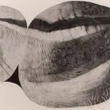 Peeter Allik, Ühe joonega II, 3/20, 1993, Linoollõige