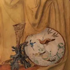 Alfred Hirv, Natüürmort, 1899, Akvarell, paber