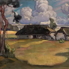August Jansen, Talu, 1926, Õli, lõuend