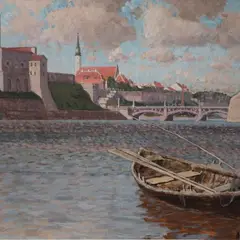 Andrei Jegorov, Narva kalamees, 1934 - 1940, Tempera