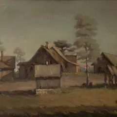Arnold Hoffart-Alas, Kunda maastik, 1935, Õli, lõuend