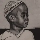 Eduard Wiiralt, Noor araablane, 1940, Metsotinto