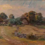 Valdemar Väli, Saaremaastik, 1958, Õli, lõuend