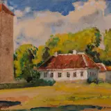 Karl Burman seenior, Kuressaare linnus