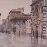 Karl Alexander von Winkler, Firenze, 1906, Akvarell