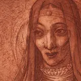 Madonna by Eduard Wiiralt, 1929, Linoolsügavtrükk, sold Oct 2020