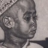 Eduard Wiiralt, Noor araablane, 1940, Metsotinto