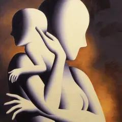 Kalev Mark Kostabi, Madonna Di Campiglio, 2000 - 2003, Õli, lõuend