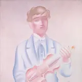 Aleksander Krims, Viiuldaja / Muusiker, 1930ndad, Õli, lõuend