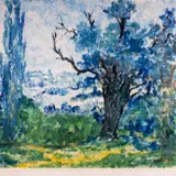 Jaan Grünberg, Maastik, 1938, Monotüüpia