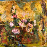 Evald Okas, Lilled vaasis