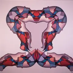 René Kari, RK-XVI, 1998, Õli, papp