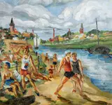 Rudolf Lepvalts, Rannas, 1926 - 1927, õli, lõuend