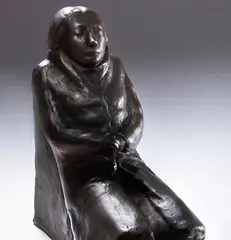 Peeter Mudist, Kirjutuslaua valvur, 2005, pronks