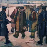 Andrus Johani, Vangid, 1934, õli, lõuend