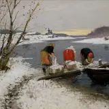 Andrei Jegorov, Naised pesu pesemas. 1920-30ndad