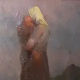 Nikolai Kummits, Ema sülelapsega, 1935, Õli, lõuend
