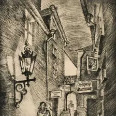 Erich Pehap, Tallinna vaade, 1933, Kuivnõel