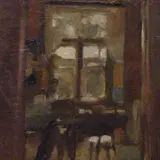Nikolai Triik, Kingsepa töötuba, 1905, õli, lõuend