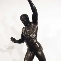 Amandus Adamson, Tšempion (Georg Lurich), 1903, pronks