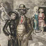 Eduard Wiiralt, Stseen tänaval
